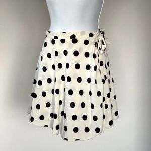 Altar’d State Polka Dot Wrap Skirt